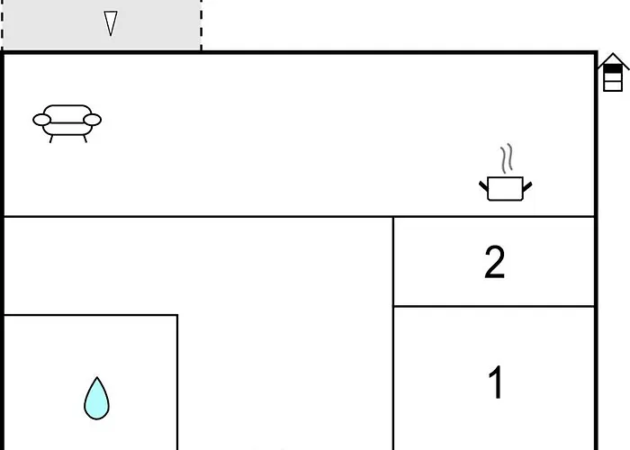 Lejlighed Two-bedroom In *